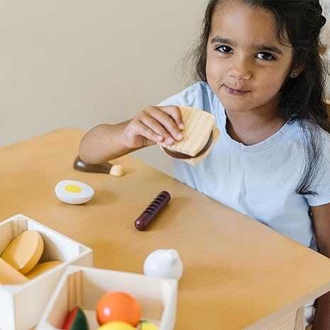 Группы продуктов питания Melissa&Doug — 21 деревянная деталь. Америка