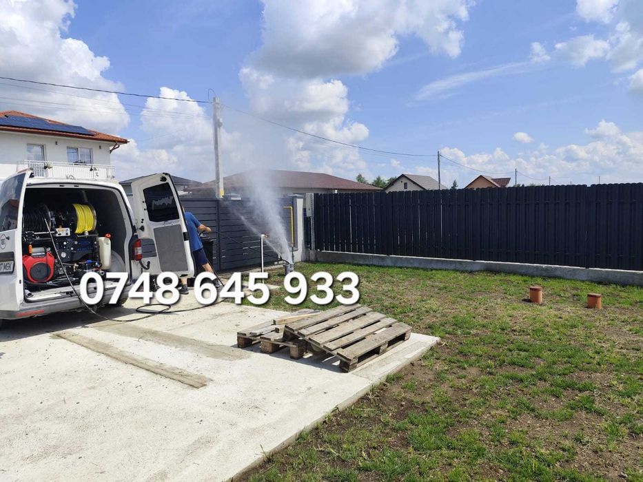 Desfundare si spalare tevi canalizare cu UTILAJ PERFORMANT