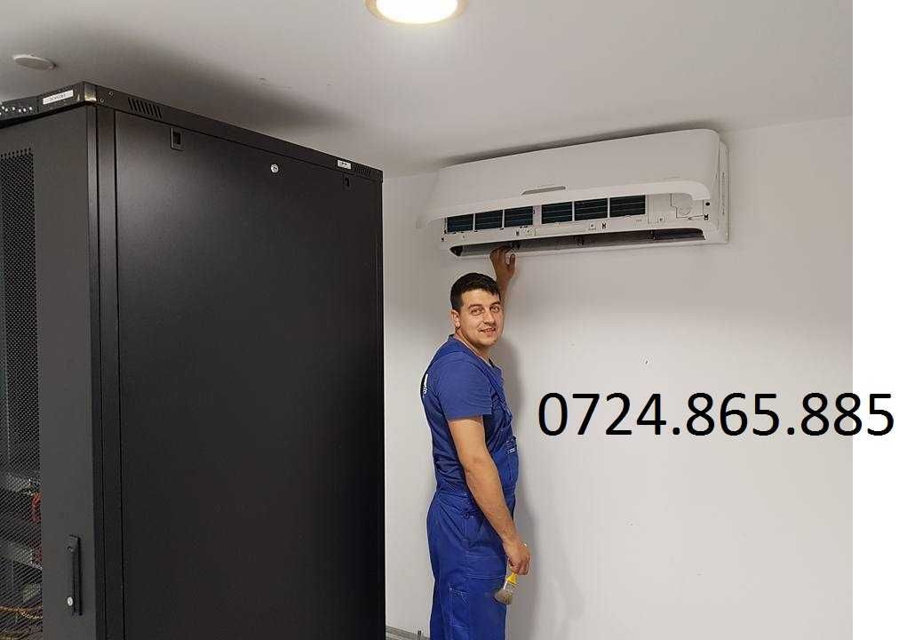 Reparatii AER CONDITIONAT/ demontaje / incarcare freon/ montaje