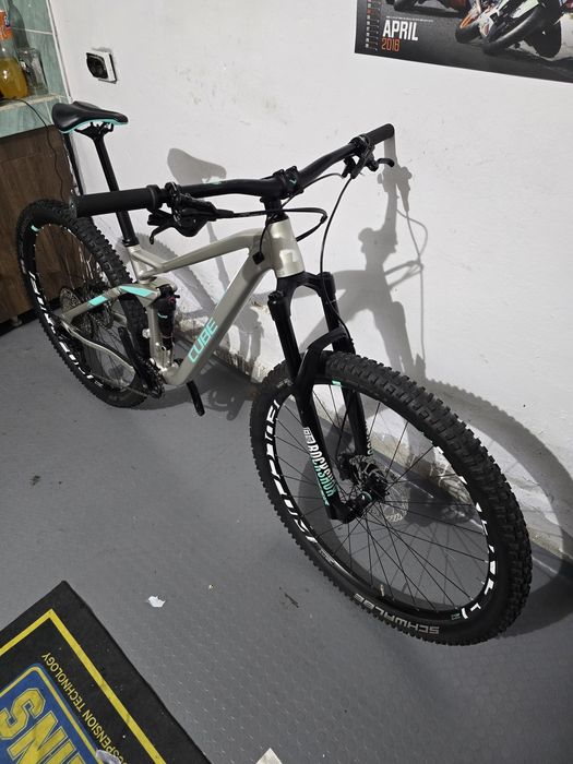 Планински алуминиев велосипед Cube stereo/sting 29