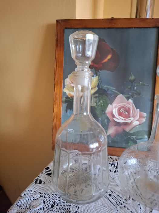 Стъклени ретро гарафи