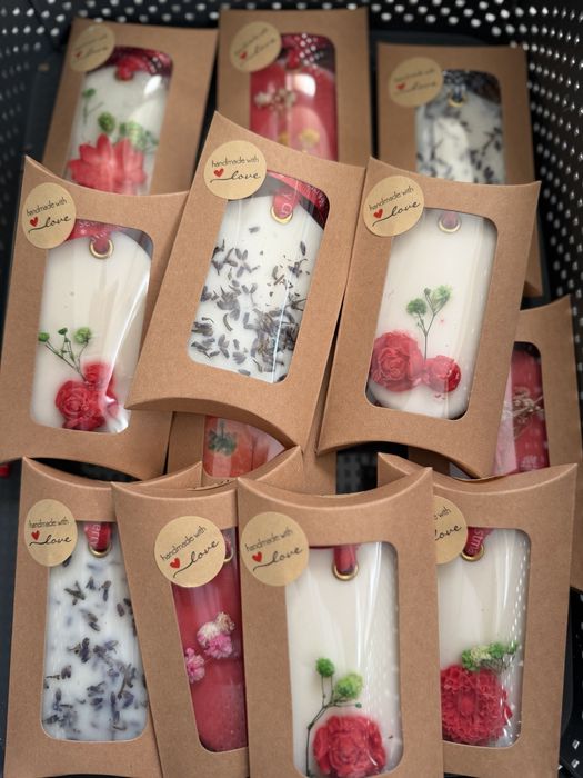 Odorizante parfumate din ceară de soia – handmade, nat