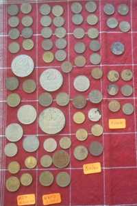 Лот - 5 ном. – 1989г  и лот - 7 номин. – 1990г. ,  80 монетии