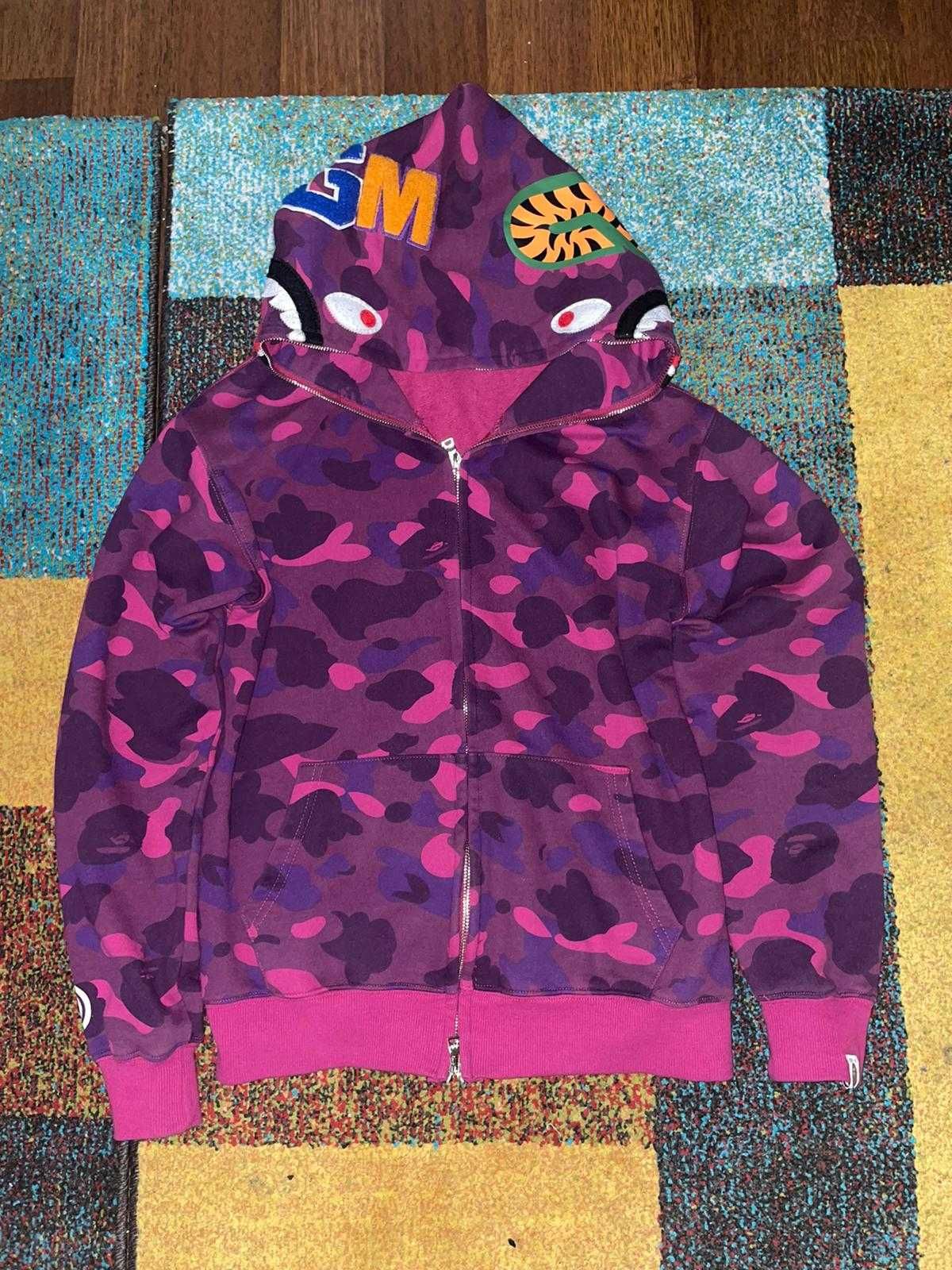 Hanorac BAPE purple-pink