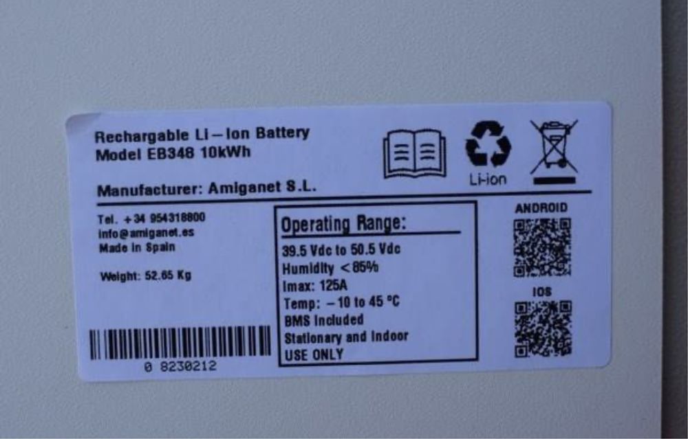 Panouri solare canadiene și baterie 10kw