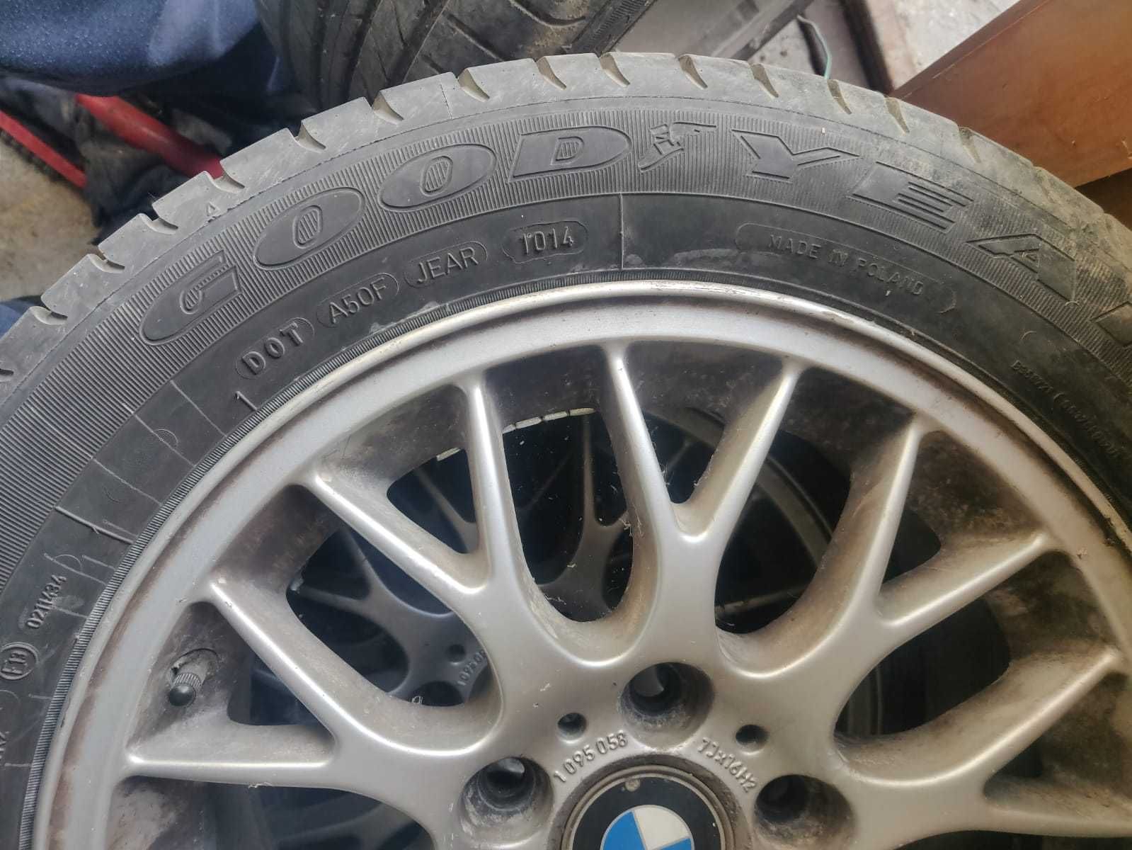 Jante  BBS de BMW cu cauciucuri