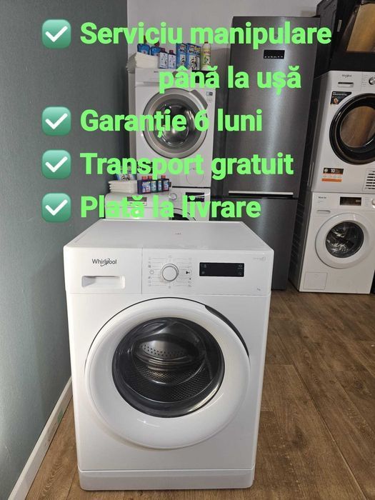 Mașini de spălat second-hand | Garanție inclusă + Plata la livrare