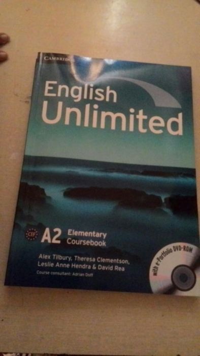 Книга по Английскому языку English Unlimited