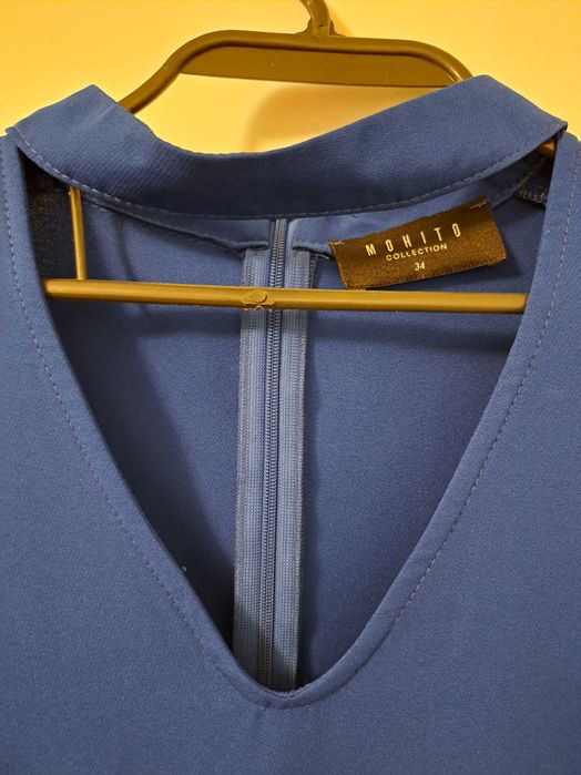 Синя рокля Mohito