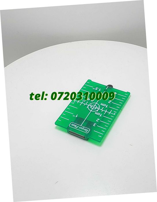 Placa Tinta Pentru Nivele Laser Plastic Verde Neo