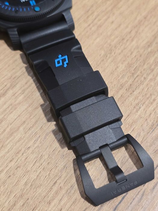 Ceas barbat 47mm carcasa si bezel din carbon fibra Auto movt. Panerai