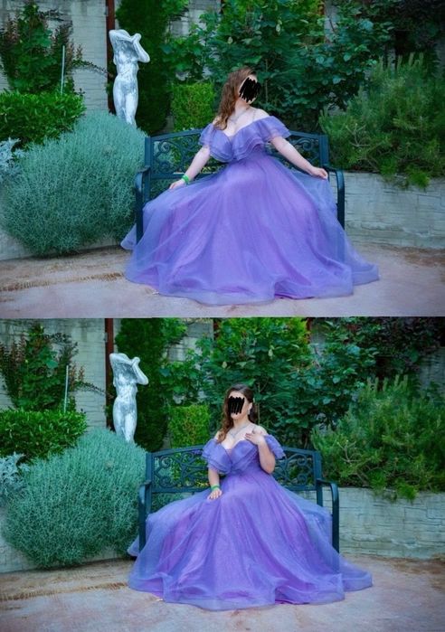 Абитуриентска рокля + ПОДАРЪК чанта