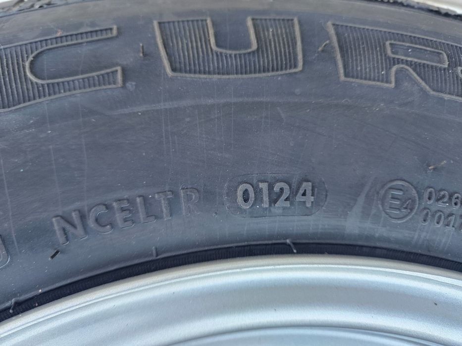 Roata completa remorca 195R14C Anvelopa SECURITY M+S pe Janta 5.5Jx14