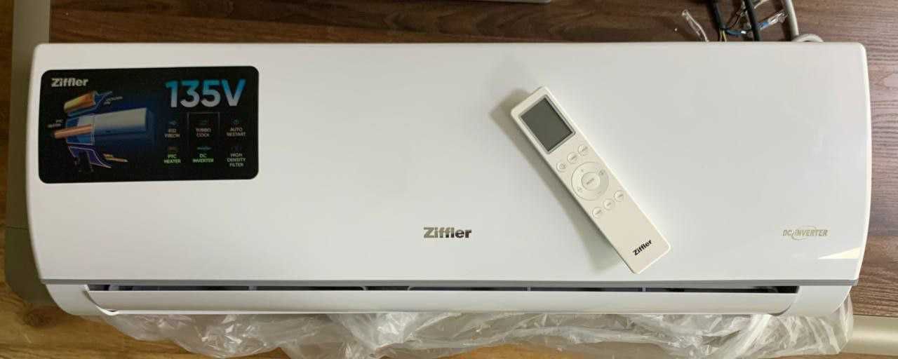 Бытовой кондиционер ZIFFLER inverter 12 с установкой