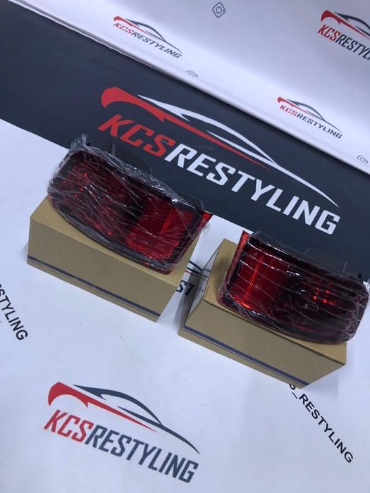 Катафоты заднего бампера левый правый Прадо 120