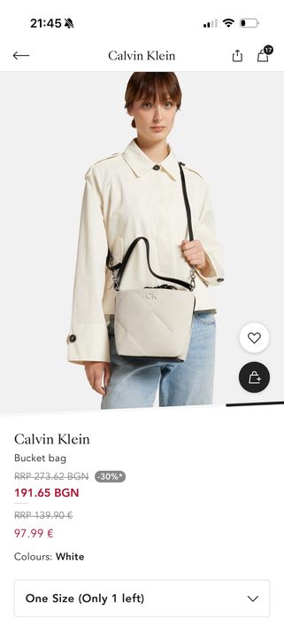 Нова ! Дамска чанта Calvin Klein