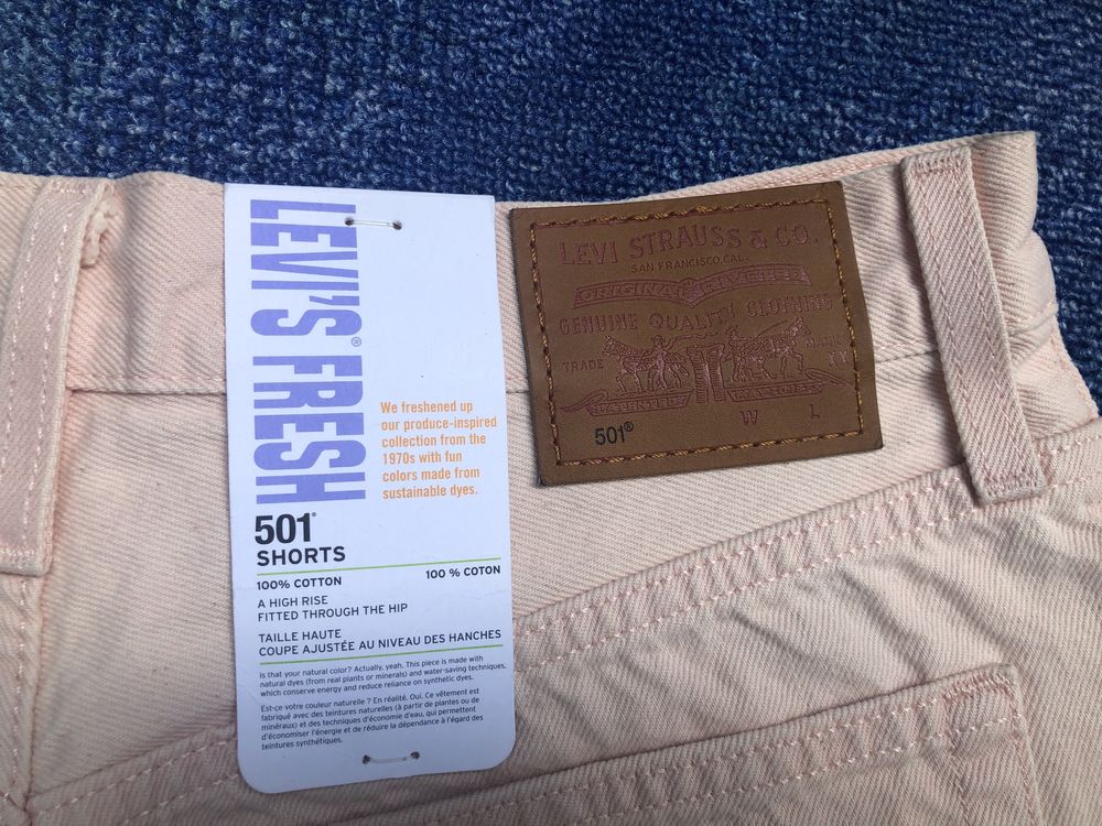 НОВИ Levi's / Levis 501 Shorts ОРИГИНАЛНИ дамски къси дънки - 27 и 28