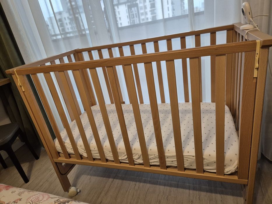 Patut CoSleeping Atasabil - saltea inclusa si suport antireflux