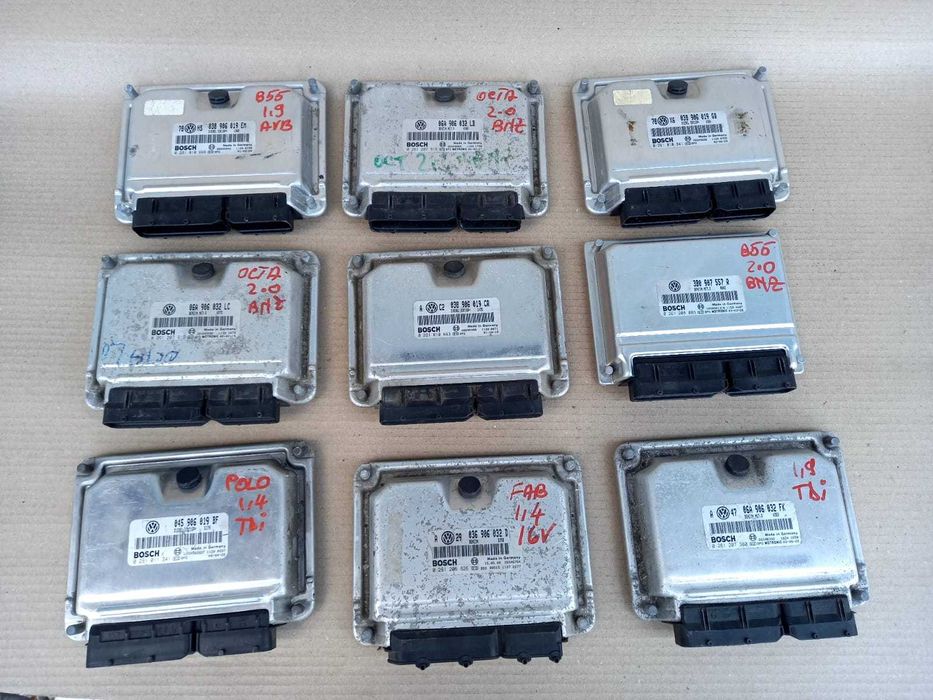 Skoda Fabia Octavia Vw Golf Polo Beetle Passat Seat, calculator ECU.