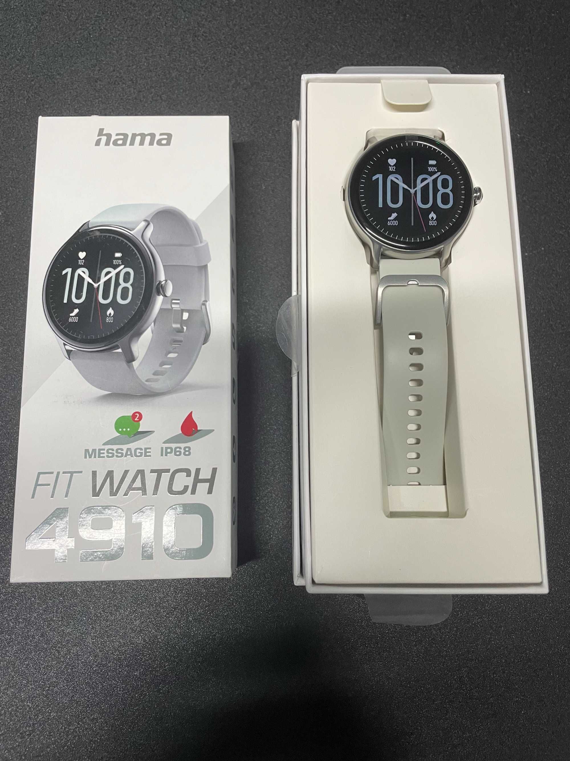 Смарт часовник Hama Fit Watch 4910 45mm Нов 2 години гаранция