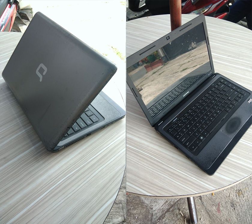 Ноутбуке HP Compaq cq43