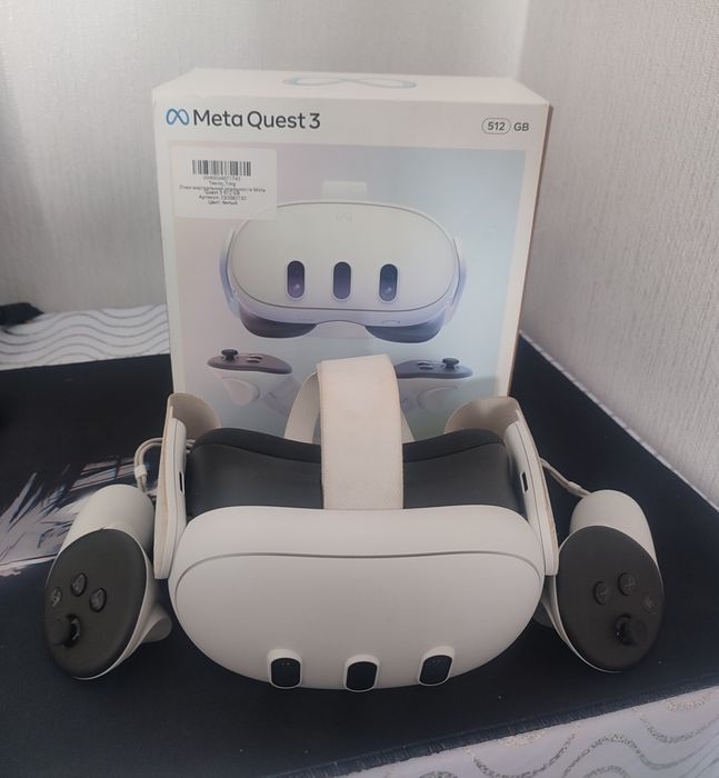 Meta Quest 3 (512gb, в отличном состоянии)