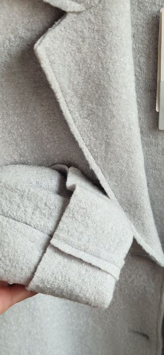 Palton lână Mango S