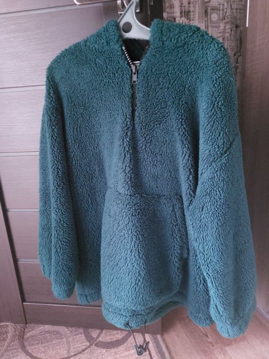 Худи тёплый,оверсайз,жилет унисекс,46-50