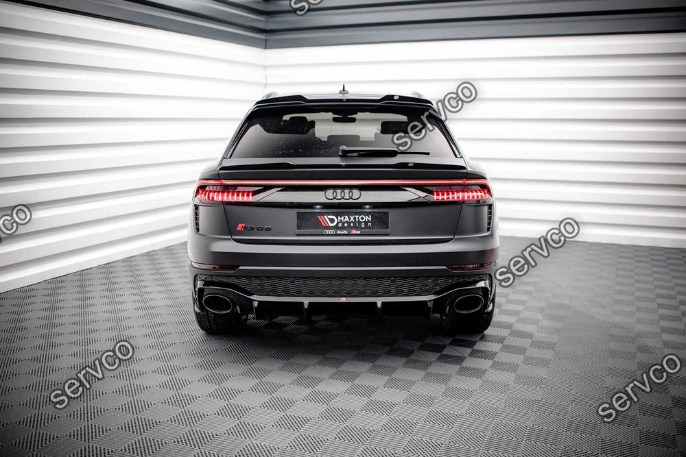 Prelungire difuzor bara spate Audi RSQ8 Mk1 2019- v7 - Maxton Design