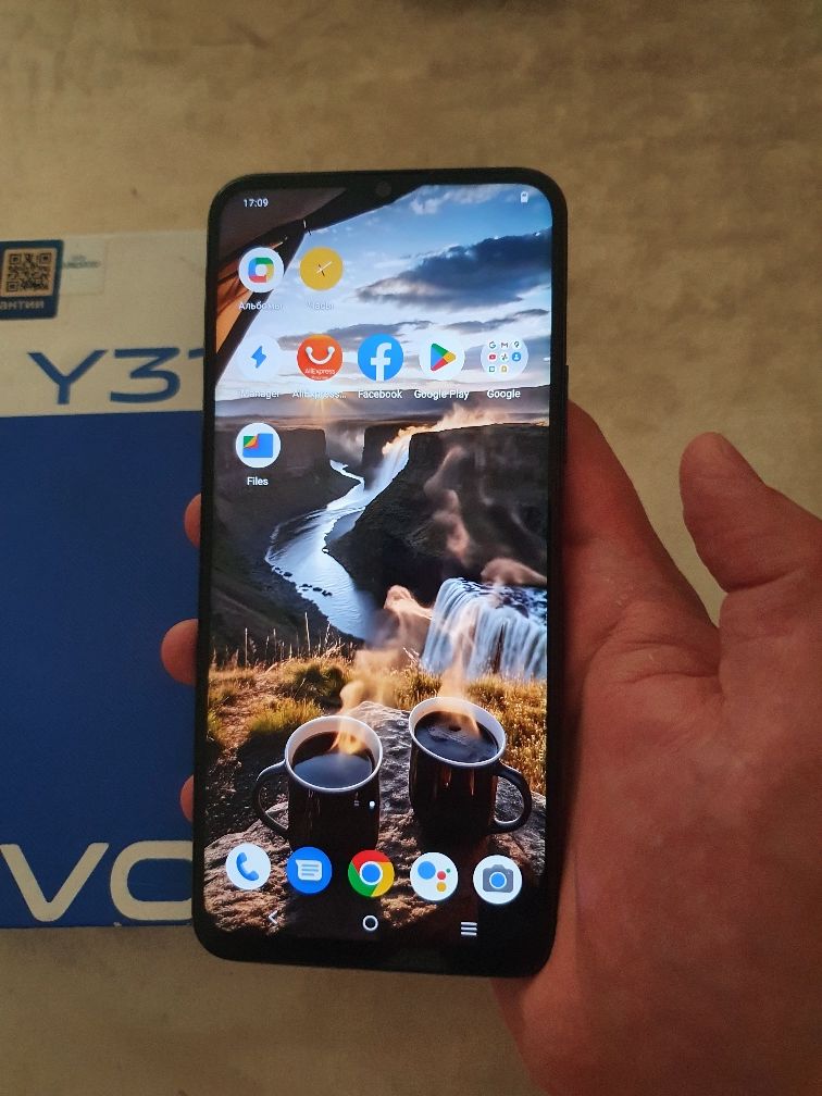Srochna sotiladi Vivo Y31 4/128Gb Blue Original Karobka dakument Bor