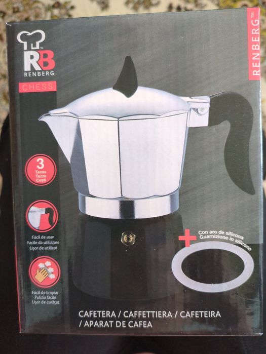 Aparat de cafea cu inel de silicon