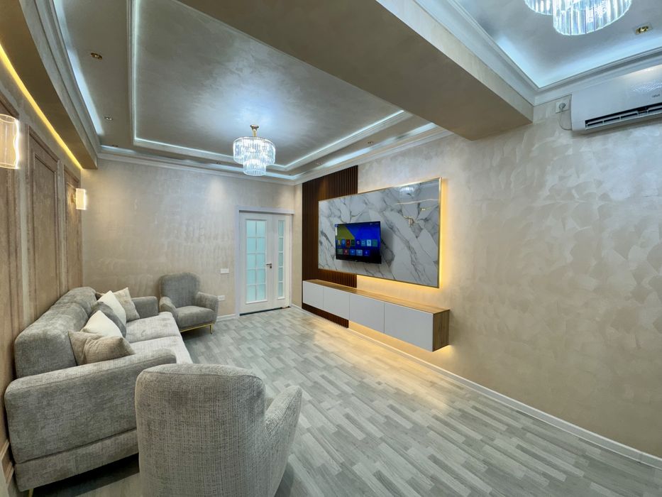 3х комнатная квартира, на 3 этаже. Согдиана