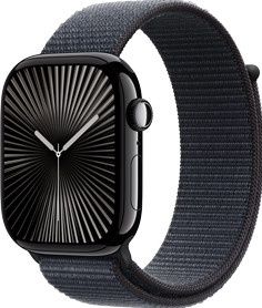 Смарт часовник | Apple Watch Series 10 GPS – Jet Black, 42 мм, алумини