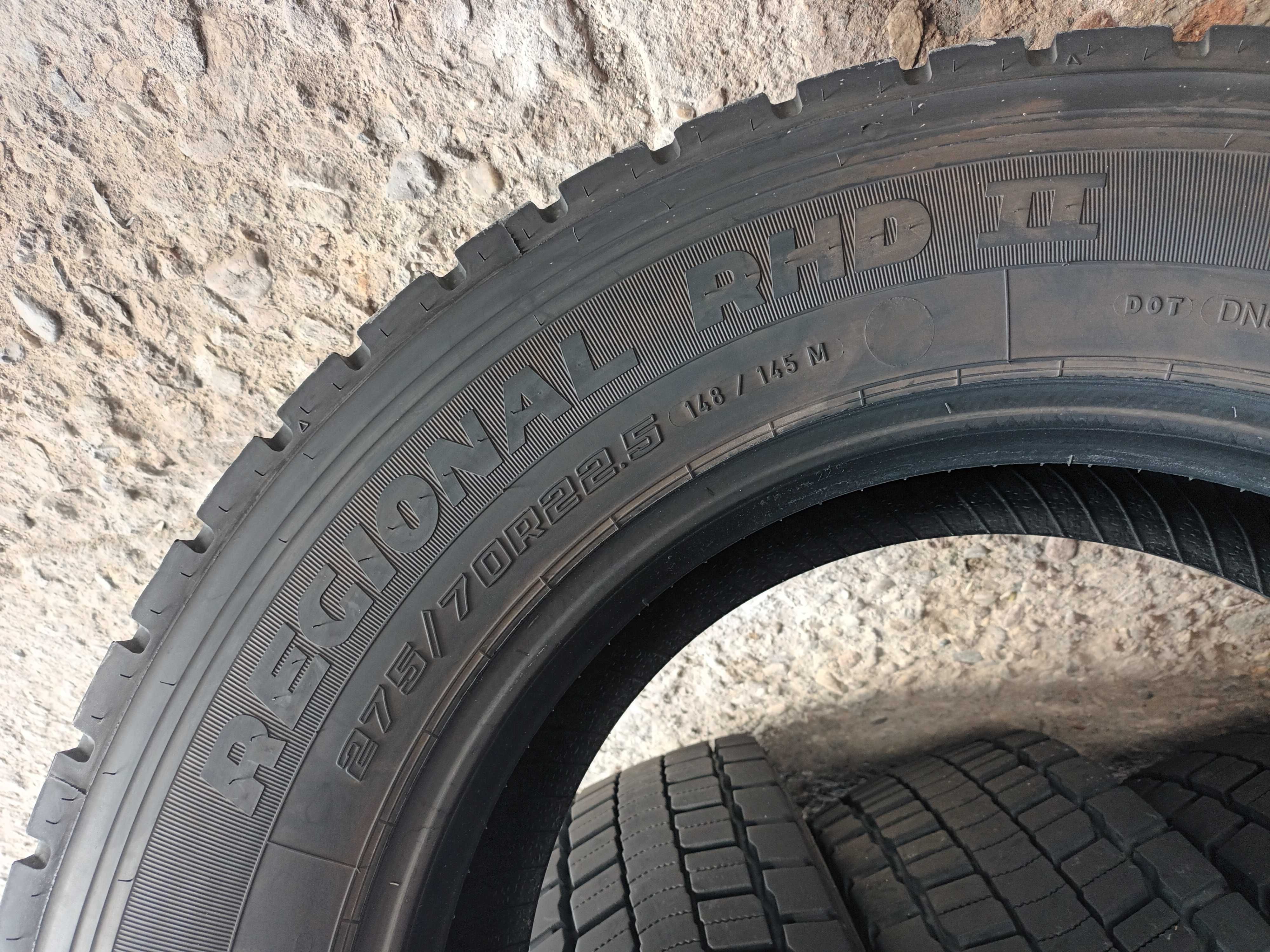 Тежкотоварни гуми 275/70 R22.5 Goodyear RHD 2 148/145M M+S Germany