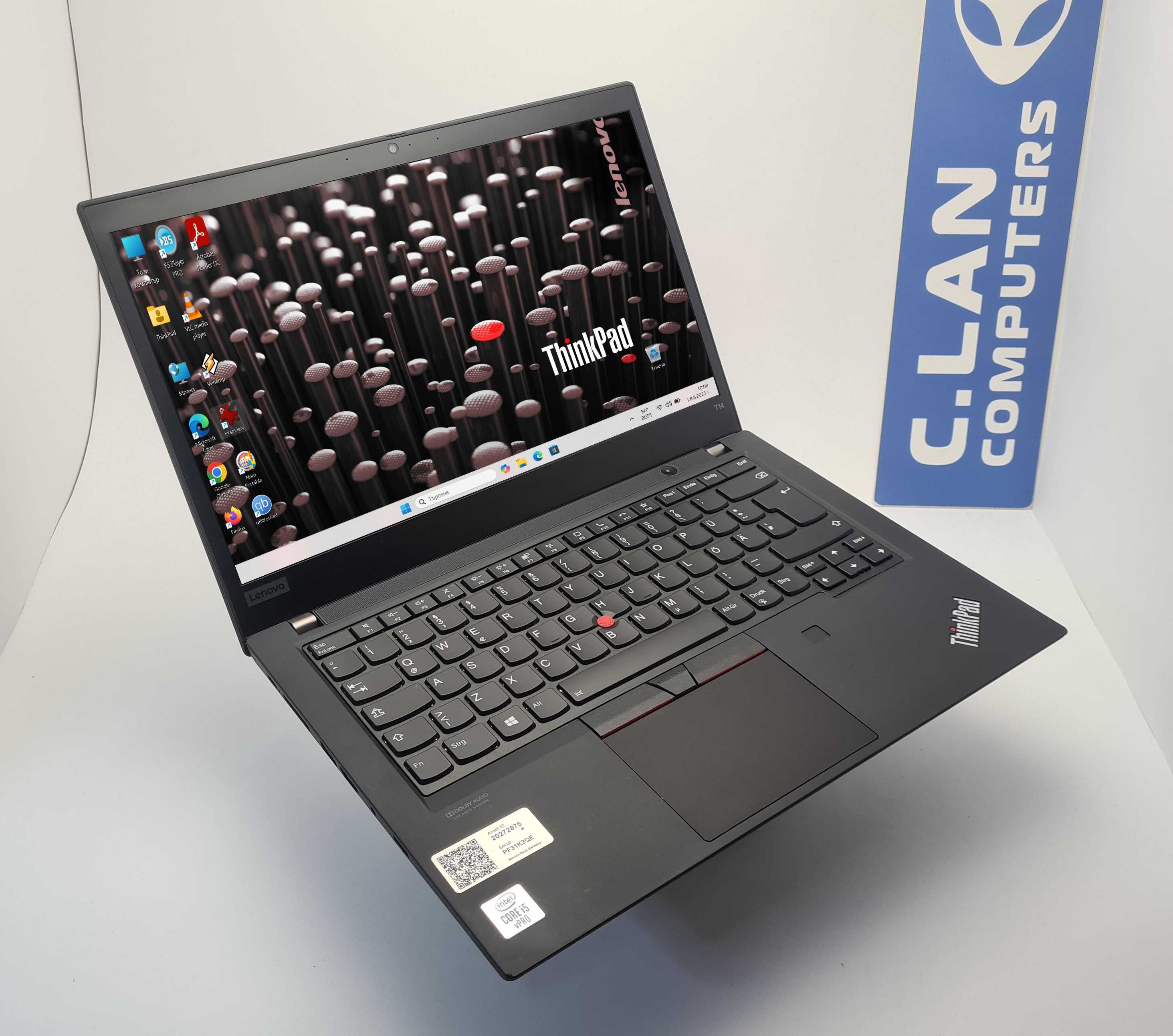 Lenovo ThinkPad T14 Gen 1  i5 10310U/16GB/256SSD/FHD/Подсветка