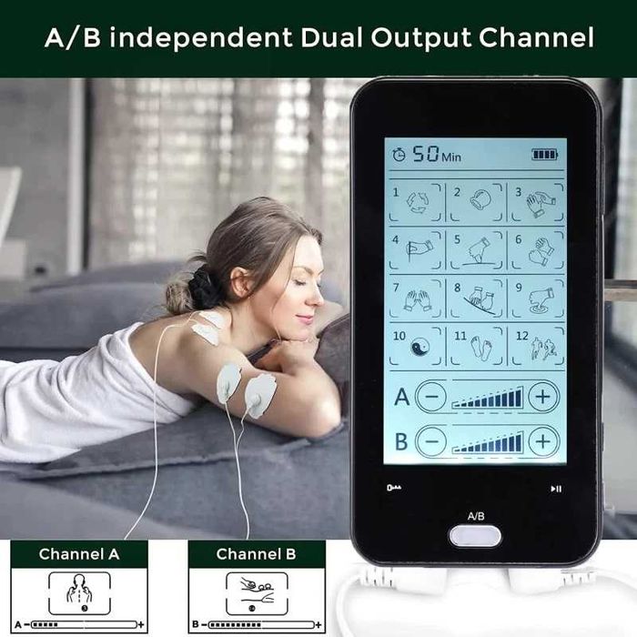 Мускулен стимулатор AresPro, 24 режима, двуканален, тъч скрийн