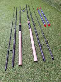 Set 2 Lansete Feeder FL Strategist River Hh 4.20m, 100-200g, 3seg