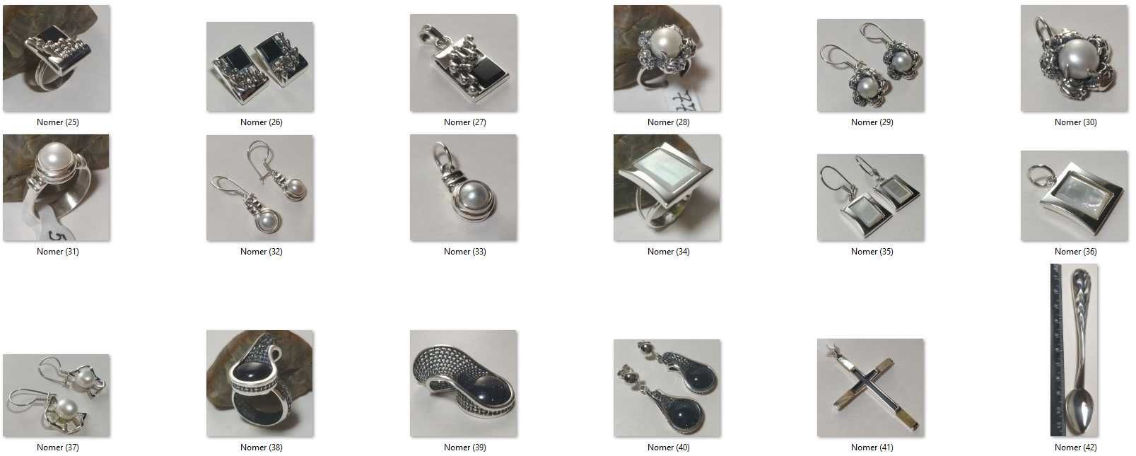 Уникални ръчно изработени сребърни пръстени, обици, медальони, гривни