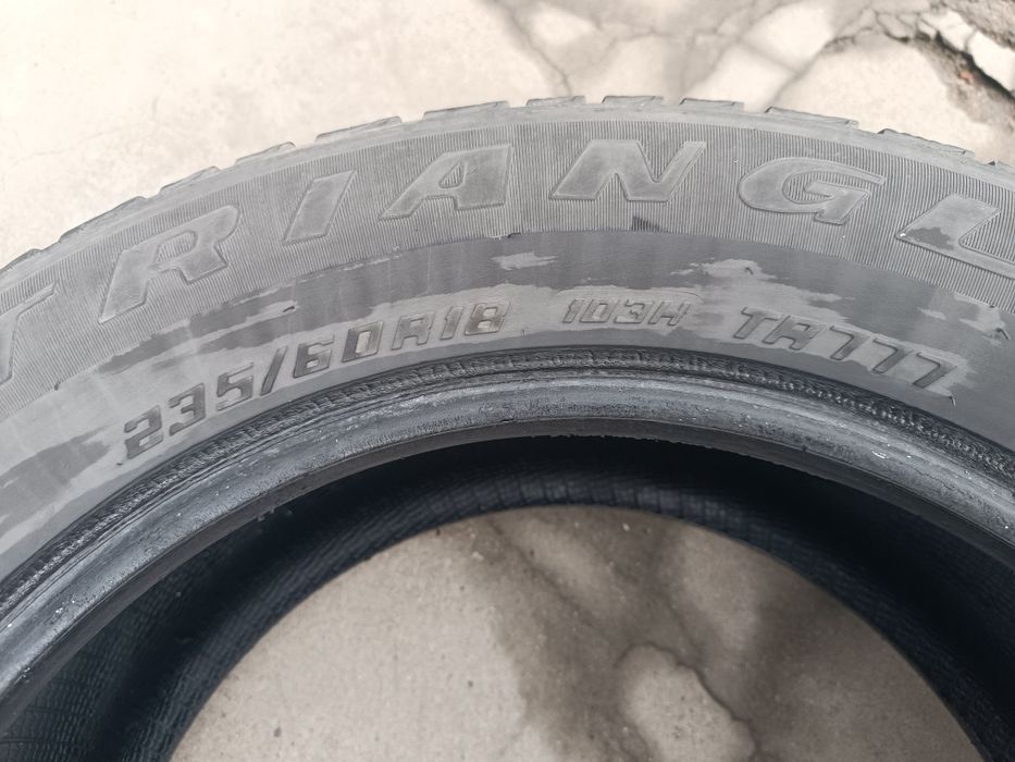 Зимние шины triangle, б/у