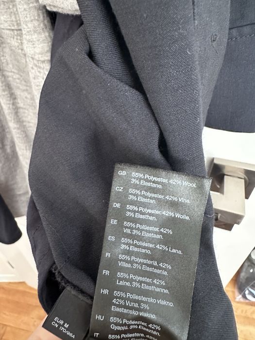 COS син тренч/рокля