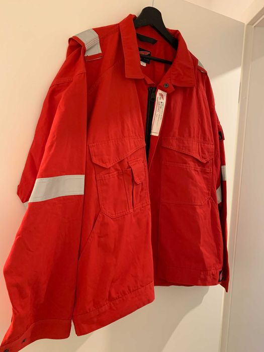 Geaca antifoc  roșie RED WING Marimea 4XL