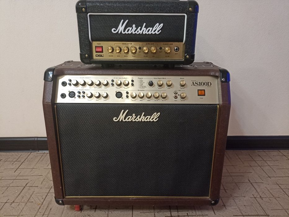 Продам усилитель Marshall DSL 1 и комбик Marshall AS100D