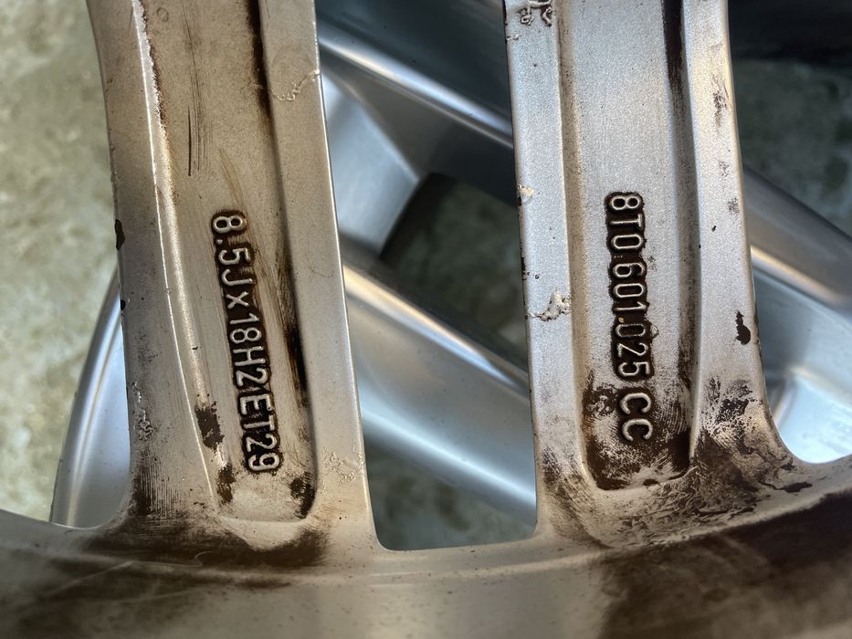 Оригинални джанти за ауди 18 цола 8.5j ET29 - 66.6