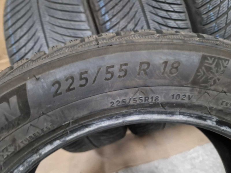 4 Michelin R18 225/55
зимни гуми DOT3521