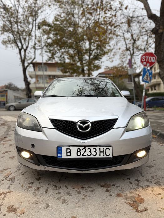 Mazda 3 1.6 DOHC 2008 Diesel Климатроник Лети джанти Всичко платено