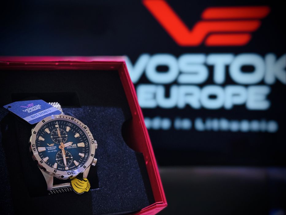 Vostok Europe Almaz - 6S11-320A675, Мъжки кварцов часовник ( НОВ )