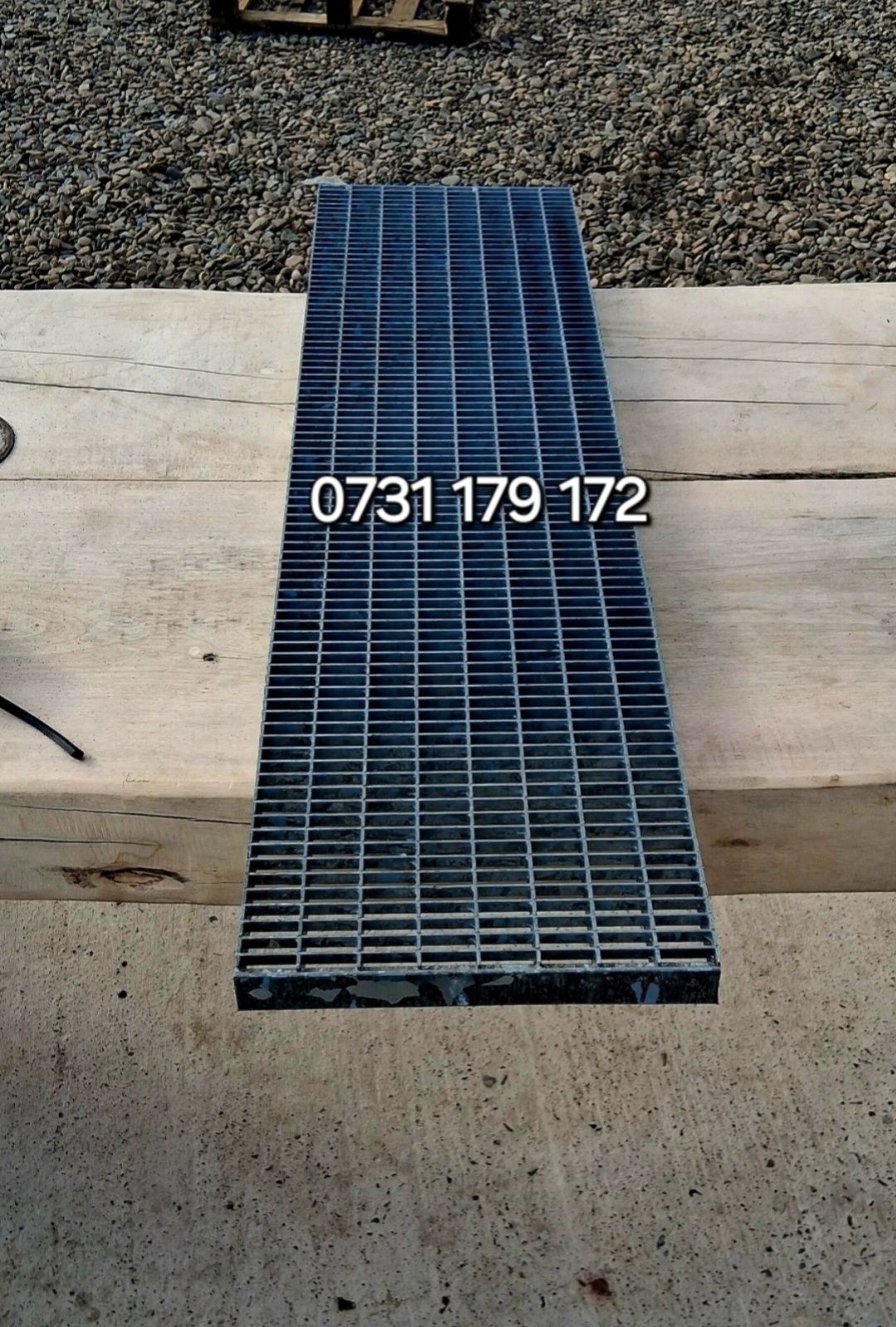 Trepte zincate galvanizat  transport în toată țara