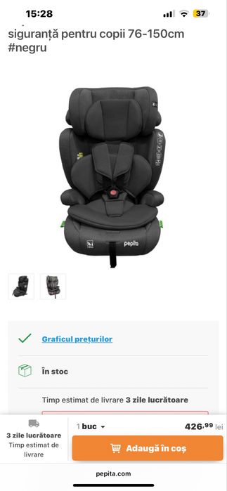 Vand scaun auto cocodrillo