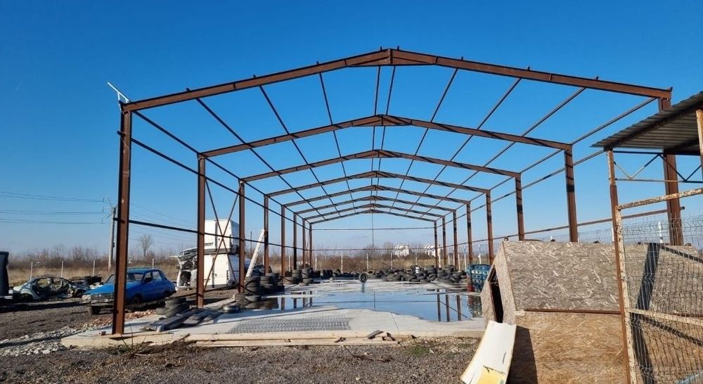 Hale metalice si structuri metalice  15 x 35 x 5h