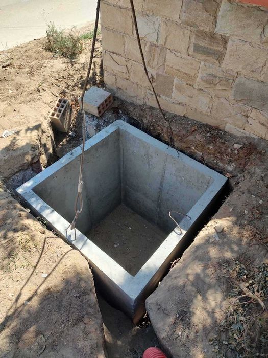 Изграждане септични ями с бетонни пръстени